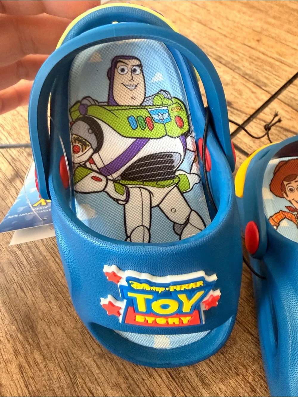 Disney Pixar Toy Story Blue Kids Clogs size 5:6 new
